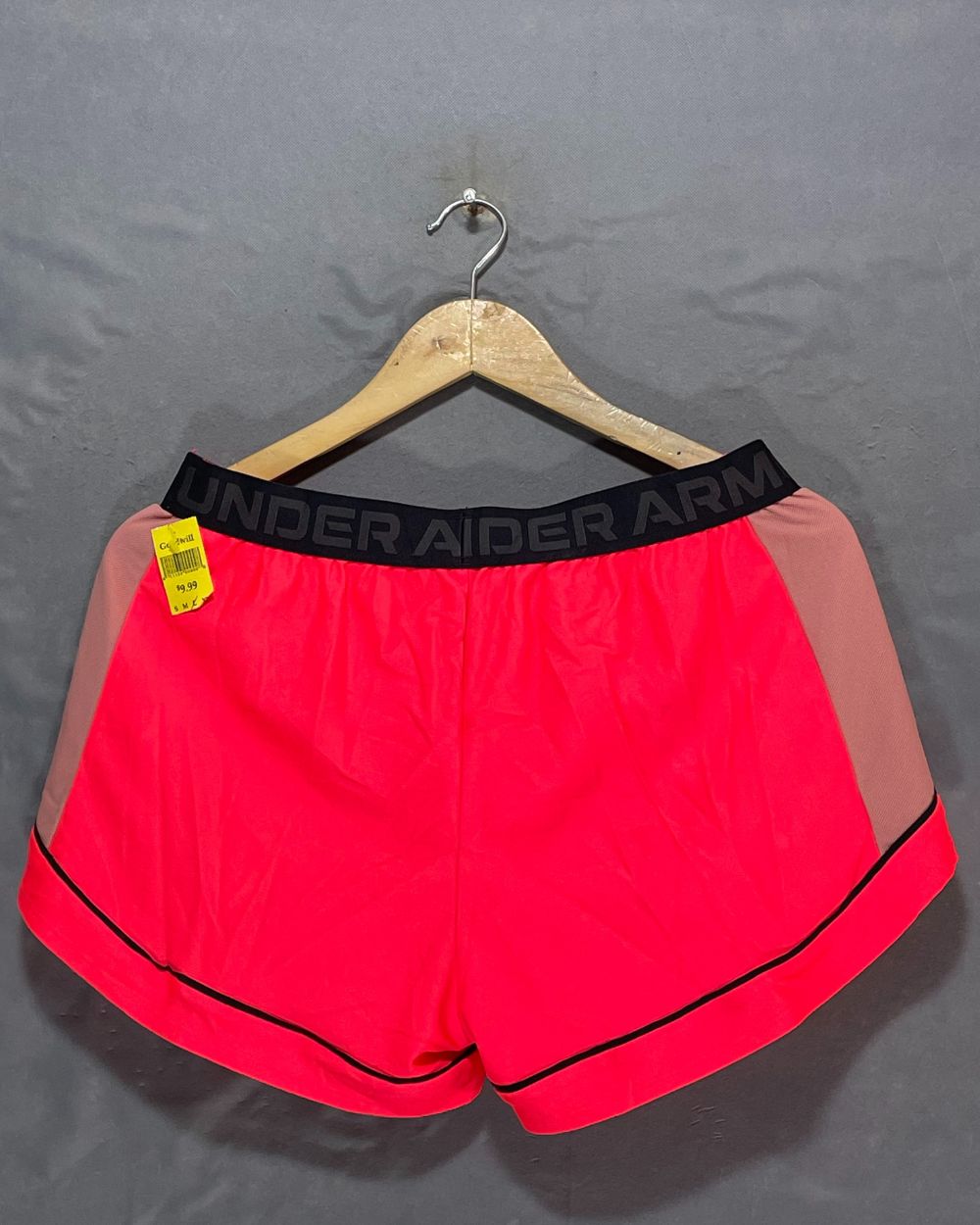 Under Armour Pink Sport Short For Women Large | ThriftHub.pk
