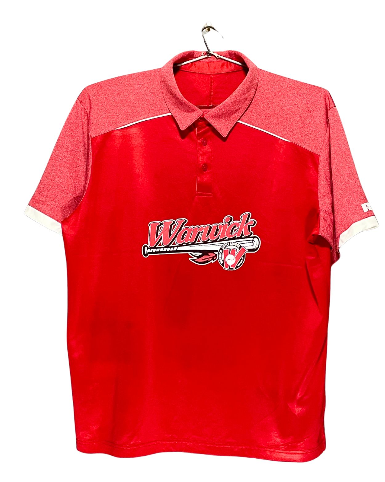 Russell Blue Sport Polo T Shirt For Men XL | ThriftHub.pk