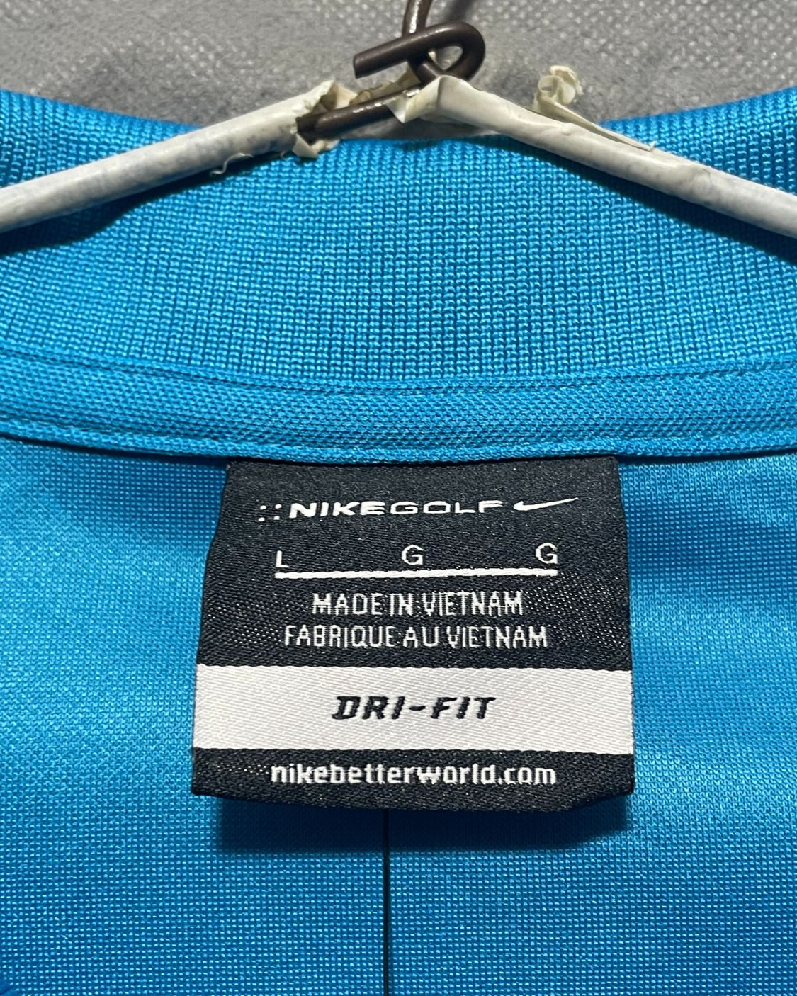 Nike Blue Sport Polo T Shirt For Men L | ThriftHub.pk