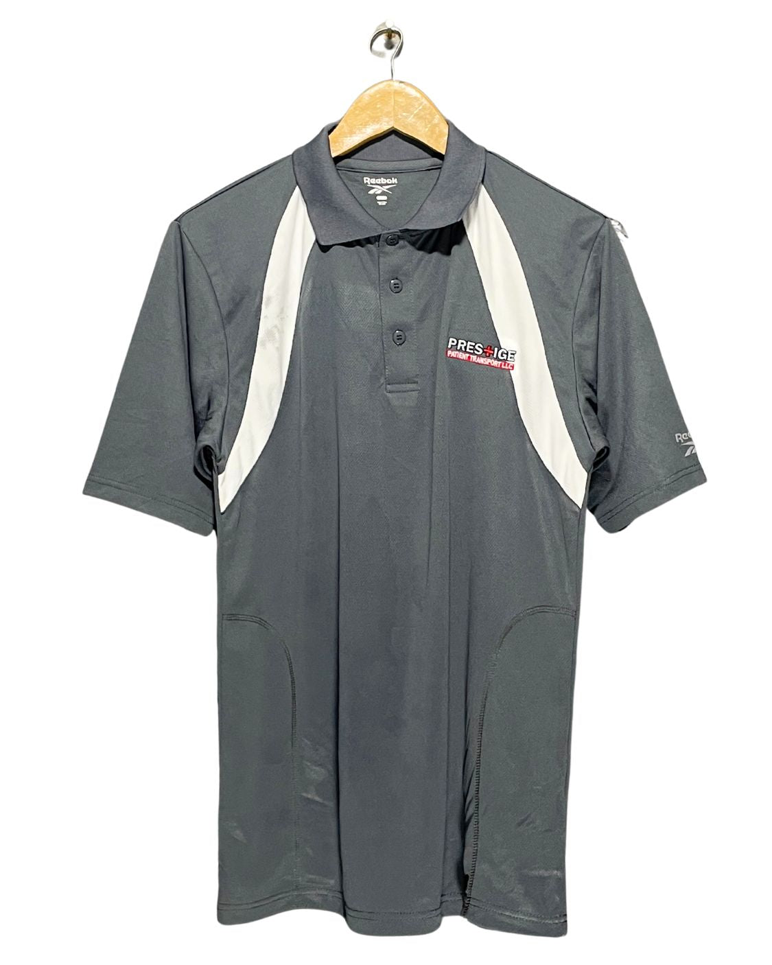 Reebok Gray Sport Polo T Shirt For Men S | ThriftHub.pk