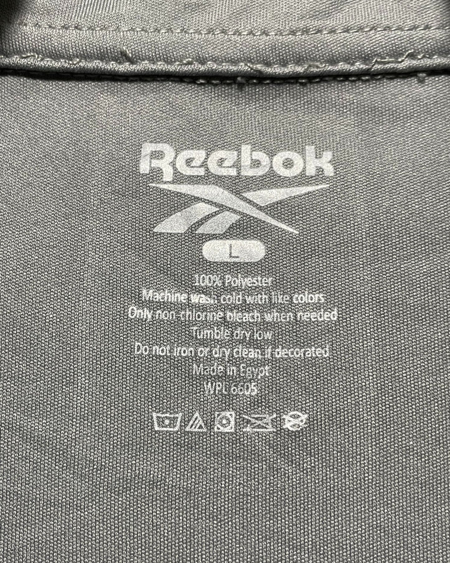 Reebok Blue Sport Polo T Shirt For Men L | ThriftHub.pk