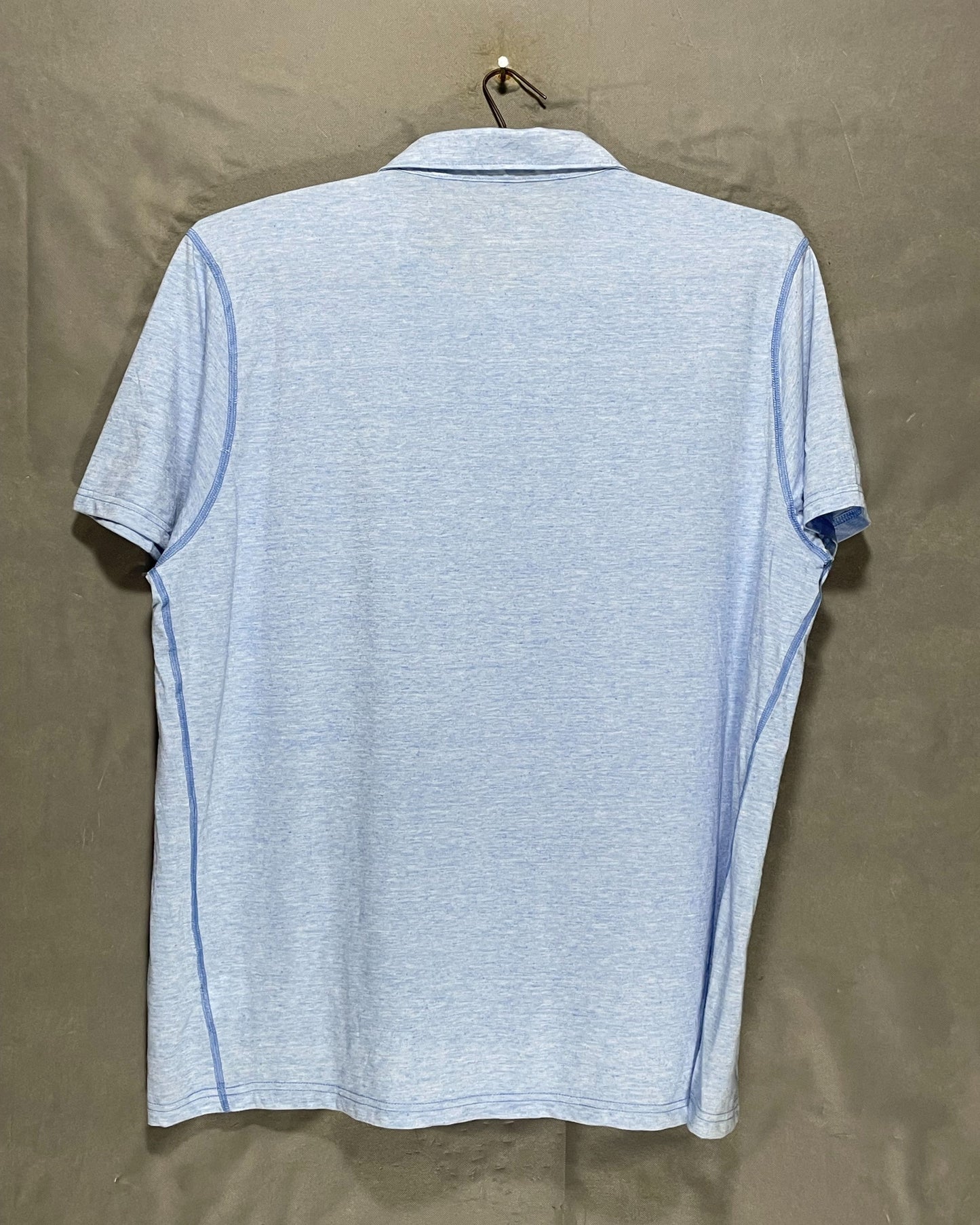 League Blue Sport Polo T Shirt For Men XL | ThriftHub.pk