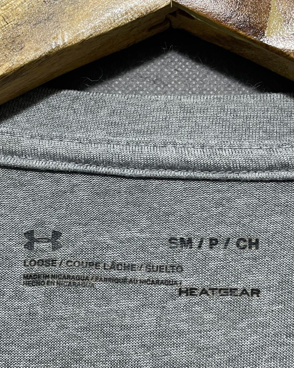 Under Armour Gray Sport T Shirt For Men Medium