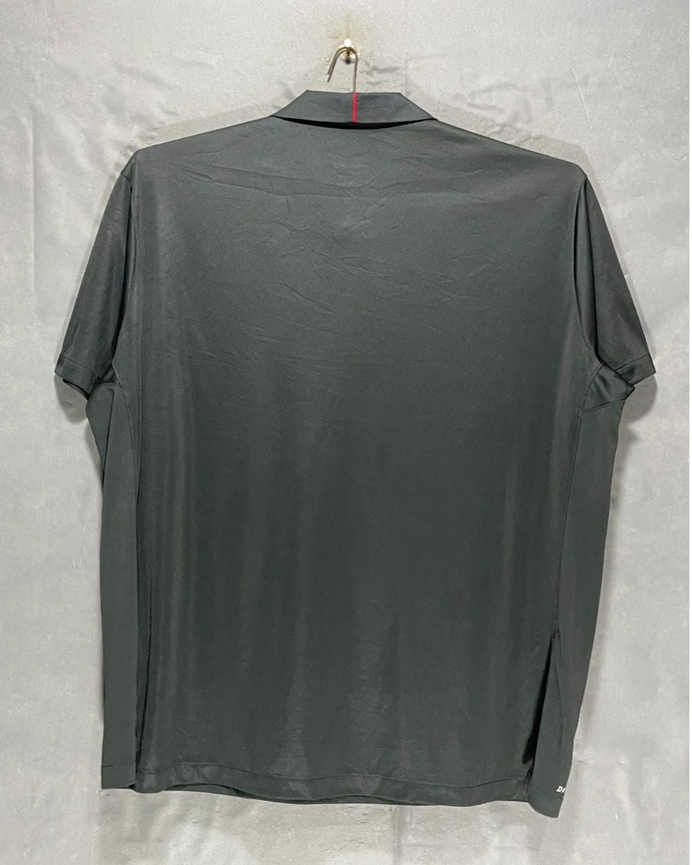 Nike Gray Sport Polo T Shirt For Men XL