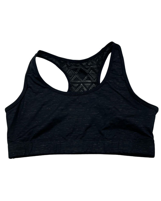 Zyia Black Sport Bra For Women Large