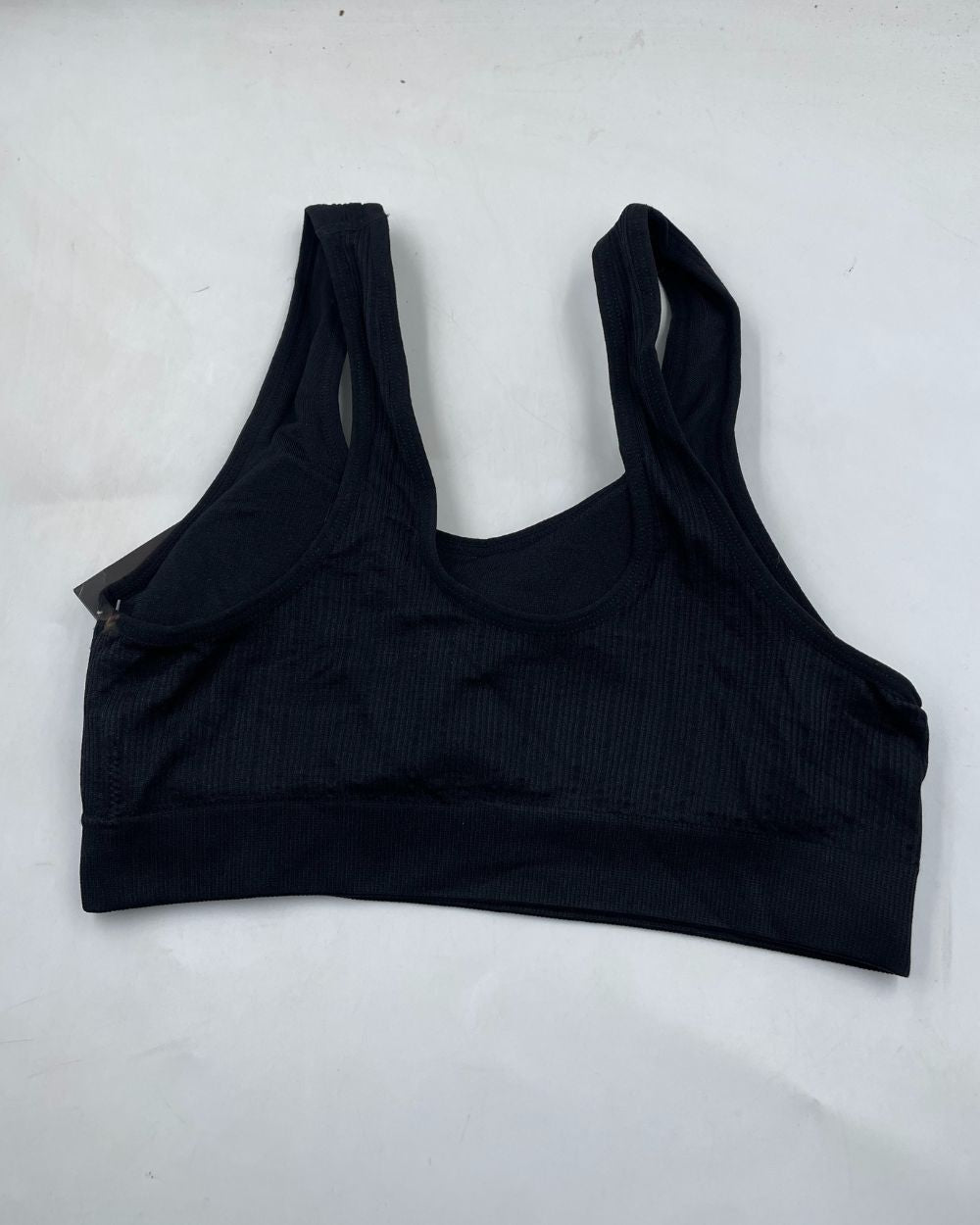 No Boundaries Black Sport Bra For Women Small