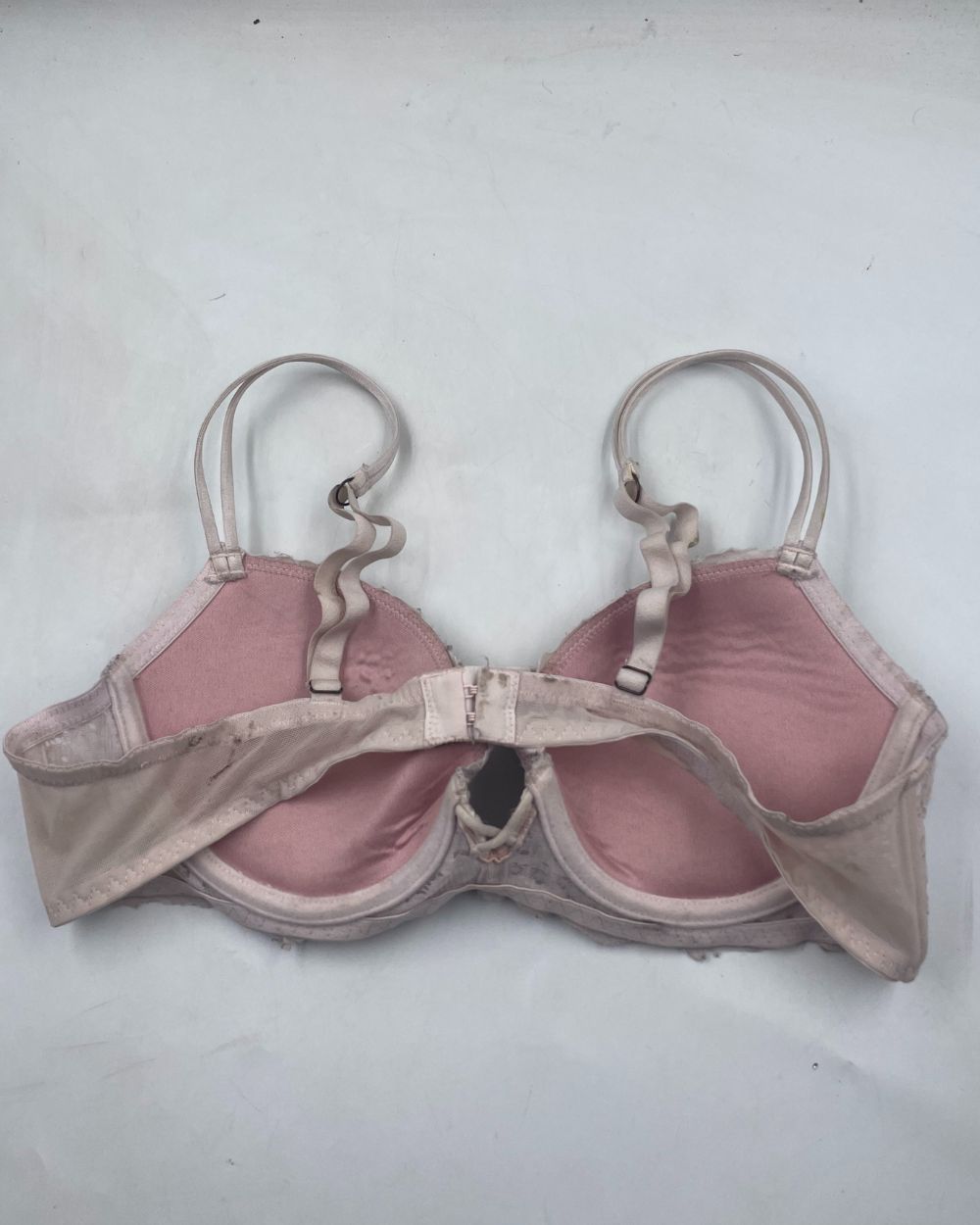 Thrift Hub Pink Sport Bra For Women Small