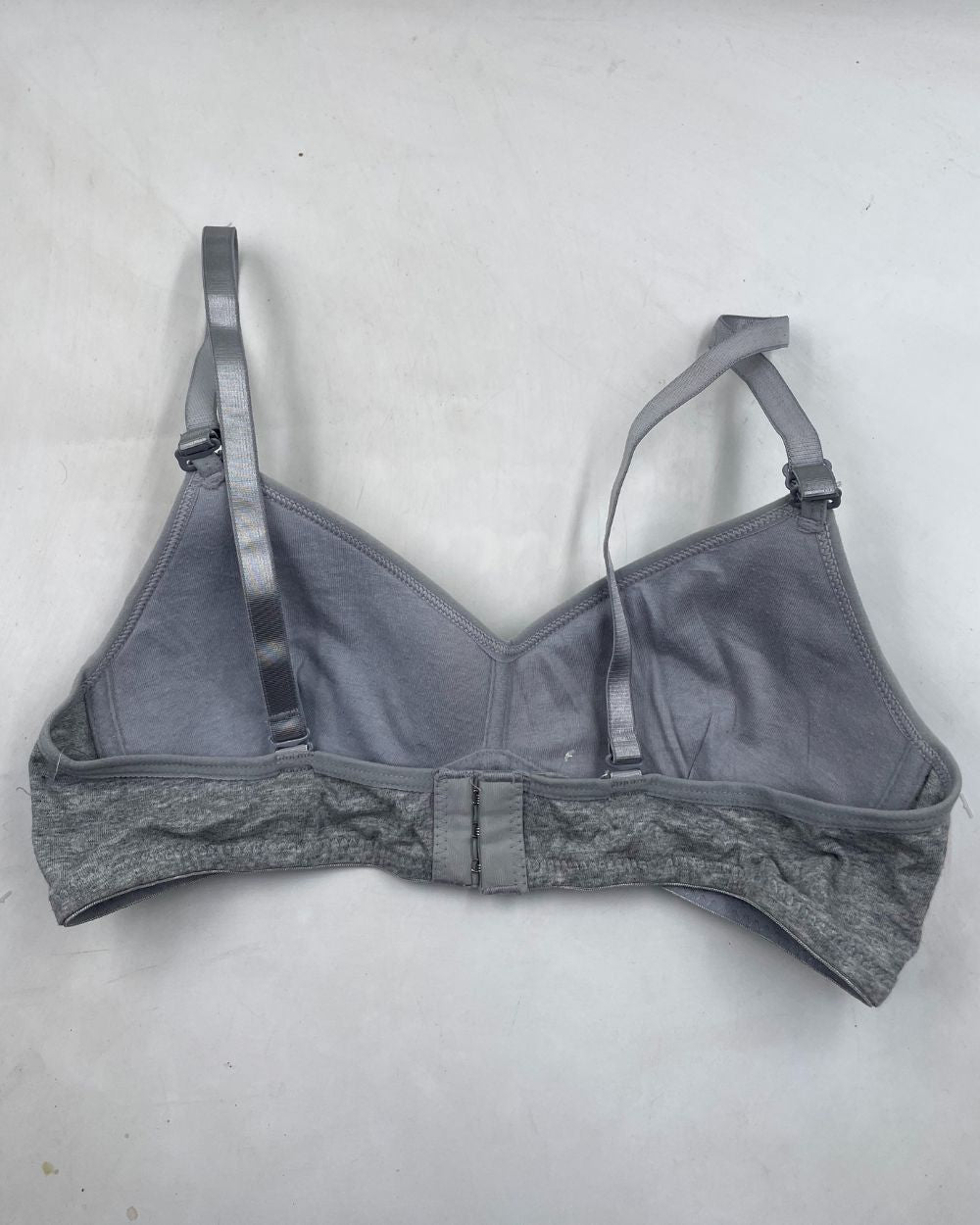 Thrift Hub Gray Sport Bra For Women Medium