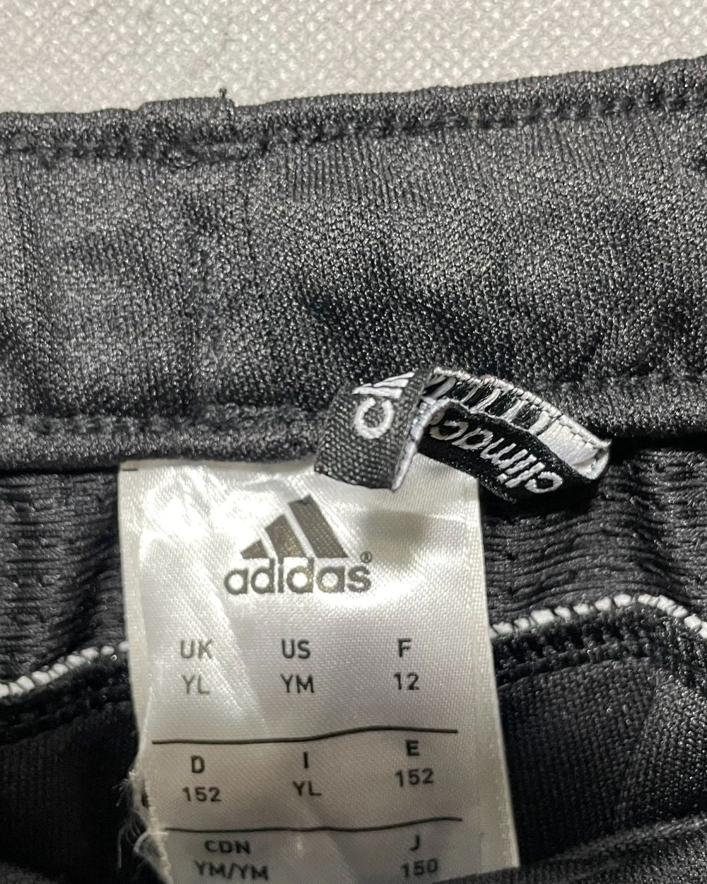 Adidas Black Sport Trouser For Men Small