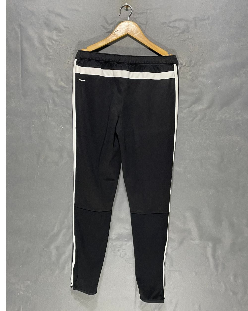Adidas Black Sport Trouser For Men Small