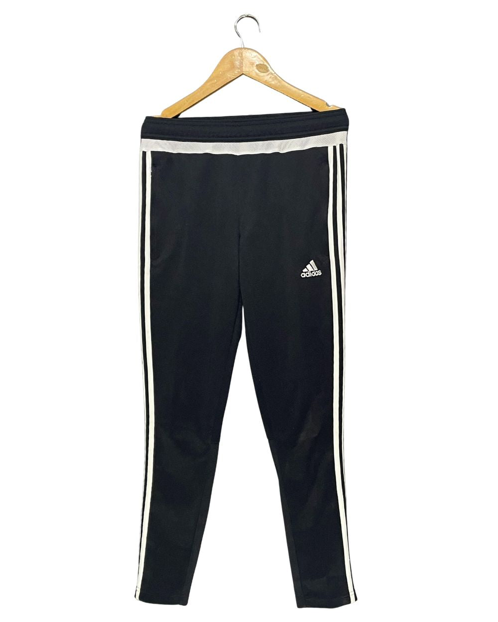 Adidas Black Sport Trouser For Men X Small