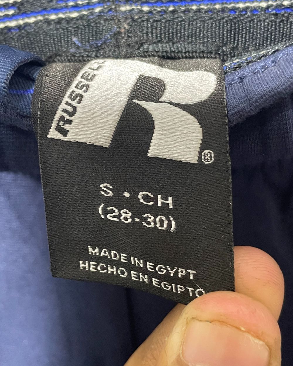 Russell Blue Sport Trouser For Men Small