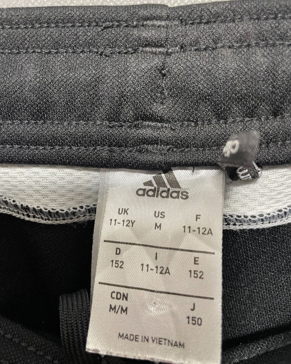 Adidas Black Sport Trouser For Men Small