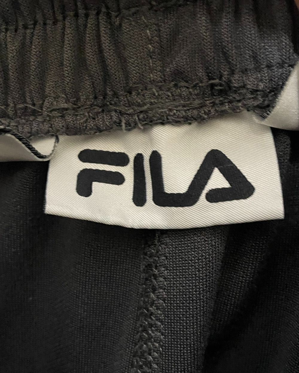 Fila Black Sport Trouser For Men Small