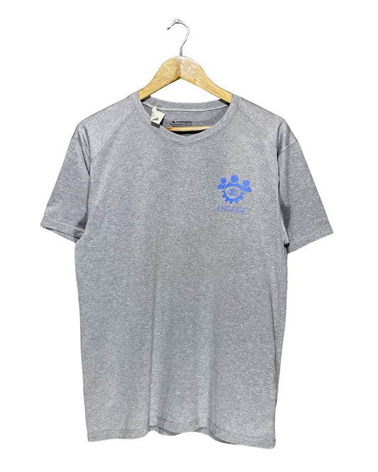 Augusta Gray Sport T Shirt  For Men Medium