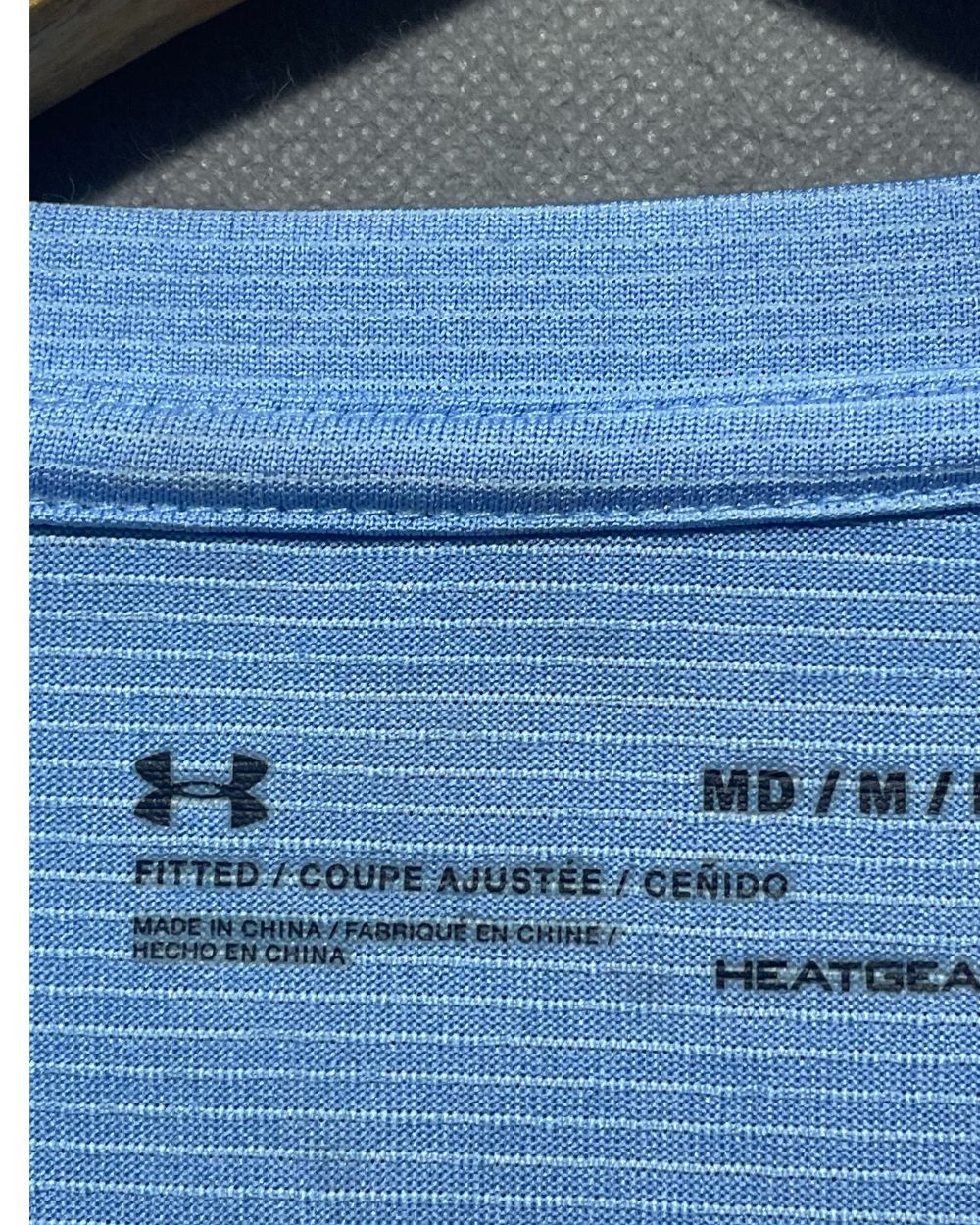 Under Armour Blue Sport T Shirt For Men Medium
