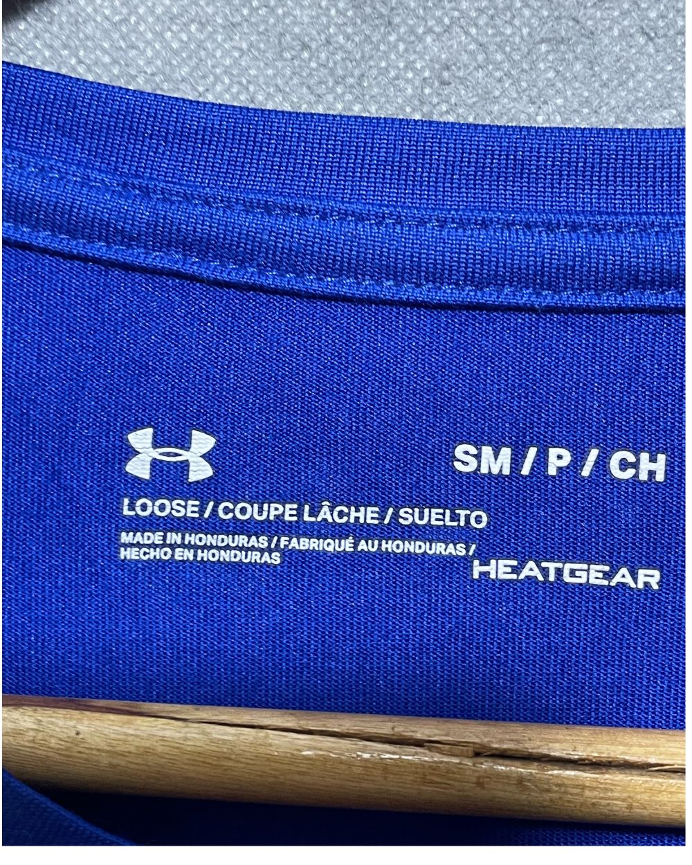 Under Armour Blue Sport T Shirt For Men Medium