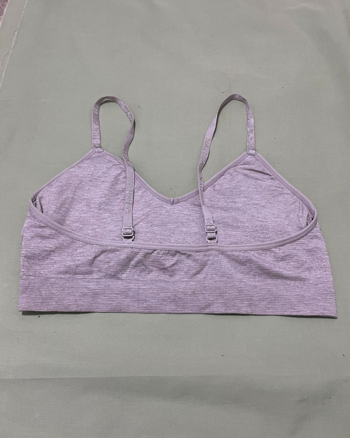 Nautica Purple Sport Bra For Women XL
