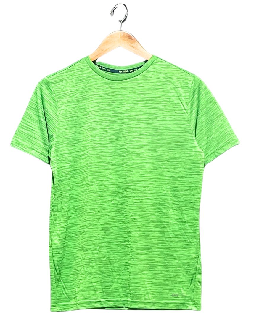 Tek Gear Green Sport T Shirt For Men S