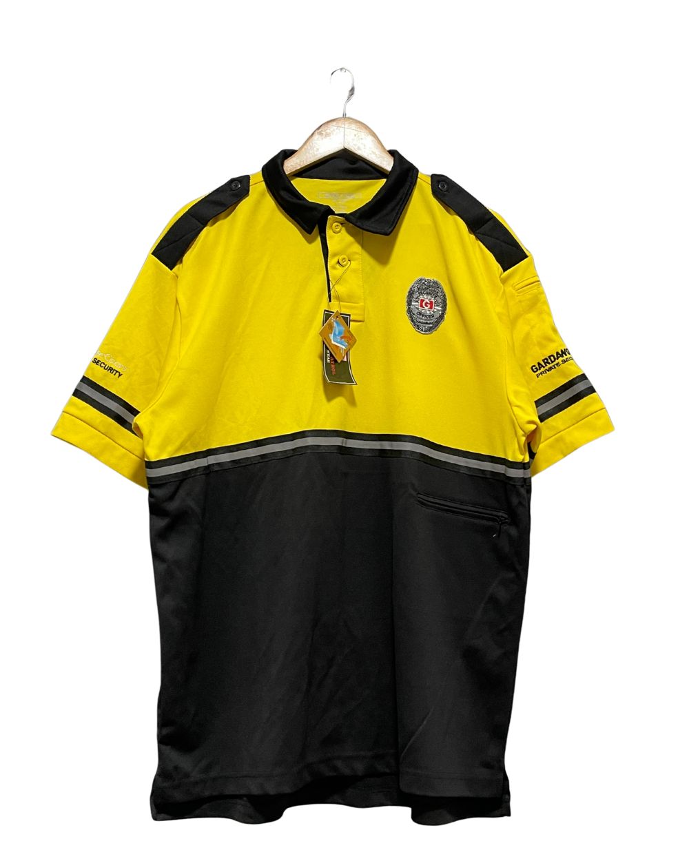 National Patrol Yellow Sport Polo T Shirt For Men M
