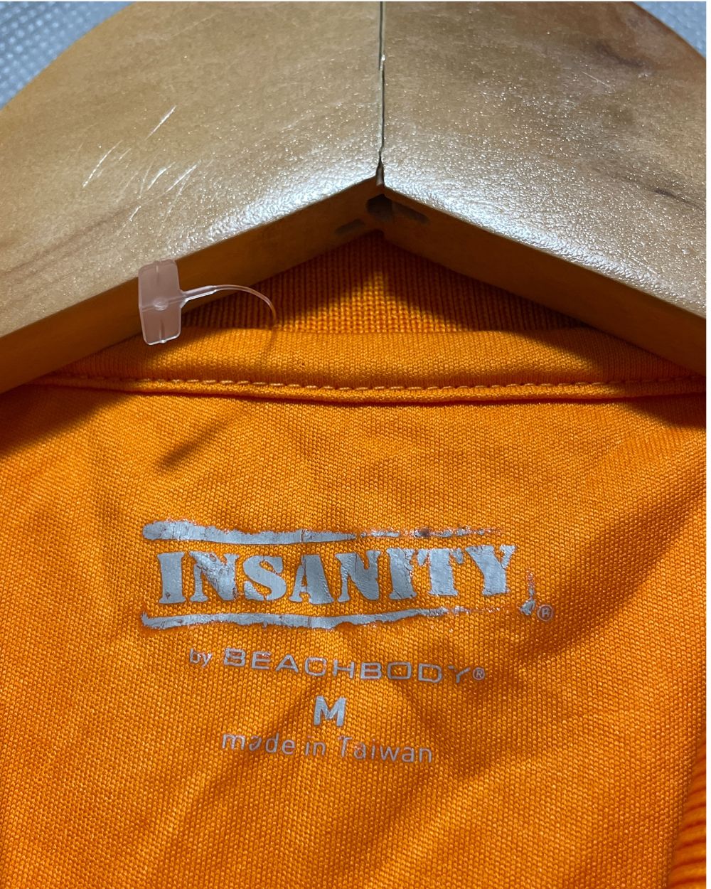 Insanity Orange Sport Polo T Shirt For Men Small