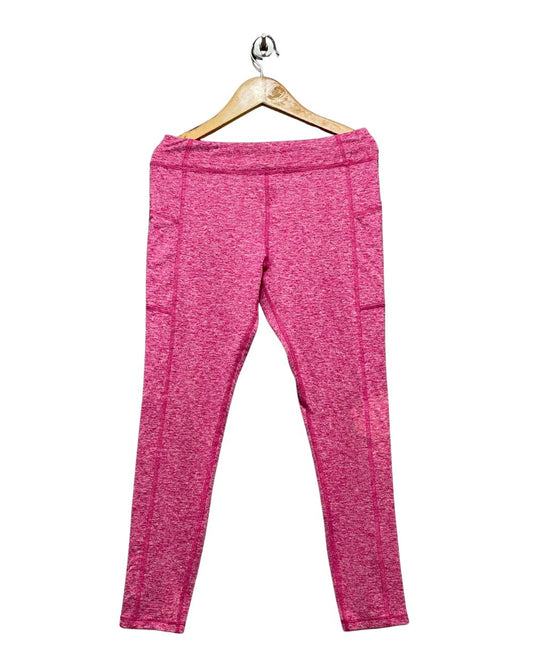 Athletic Black Sport Gym Tights For Girls 12 Years