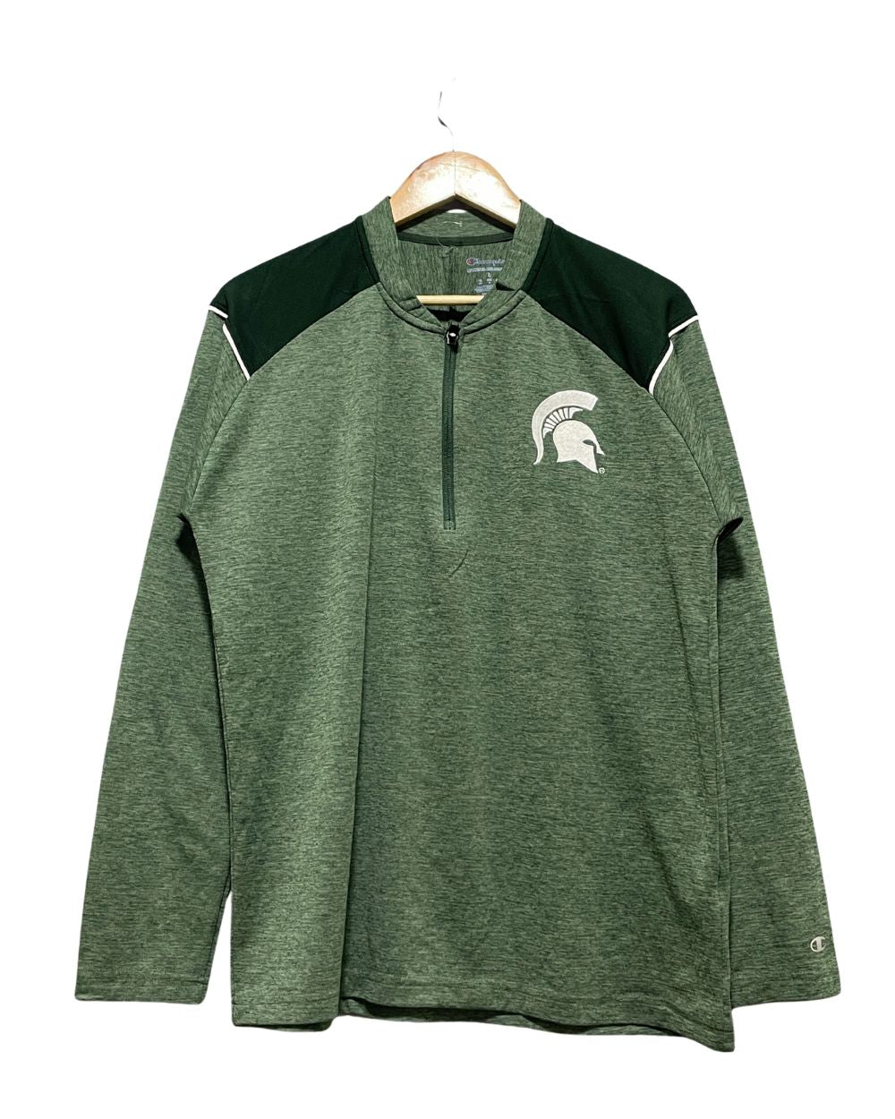 Champion Green Sweatshirt For Men Large