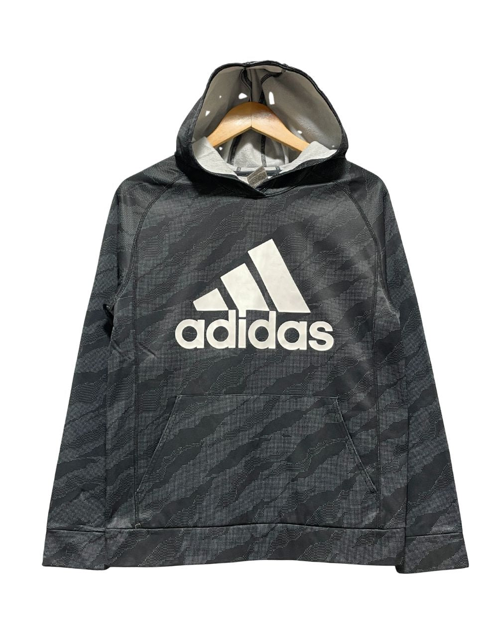 Adidas Gray Hoodie For Men Small