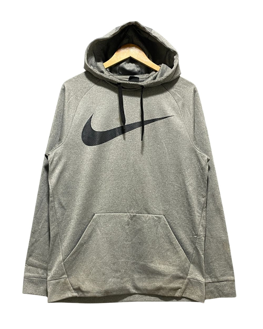 Nike Dri Fit Gray Hoodie For Men Small