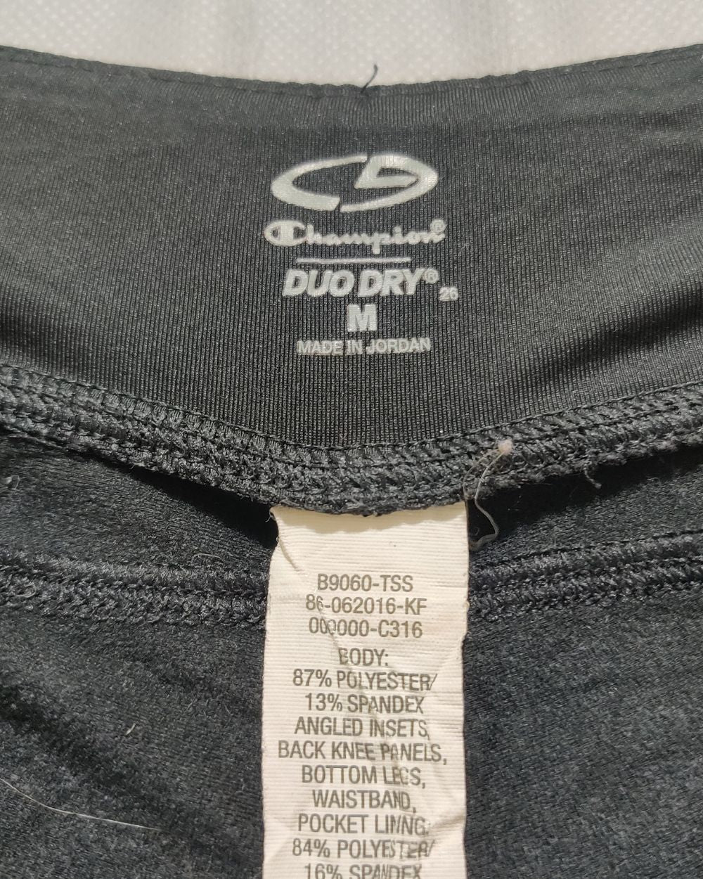 Champion Black Sport Gym Tights For Women Medium