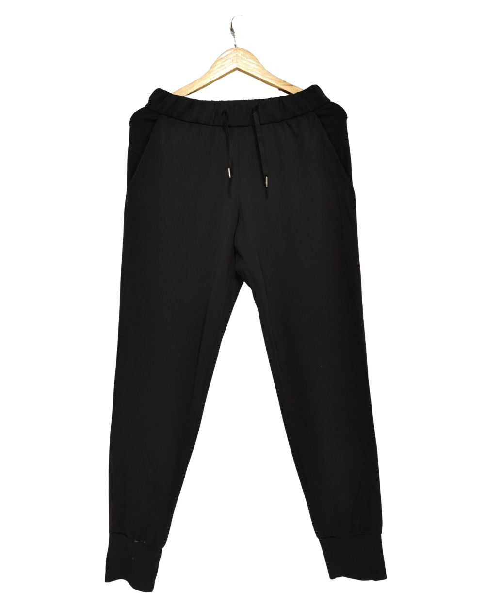 Thrift Hub Black Sport Trouser For Women Large