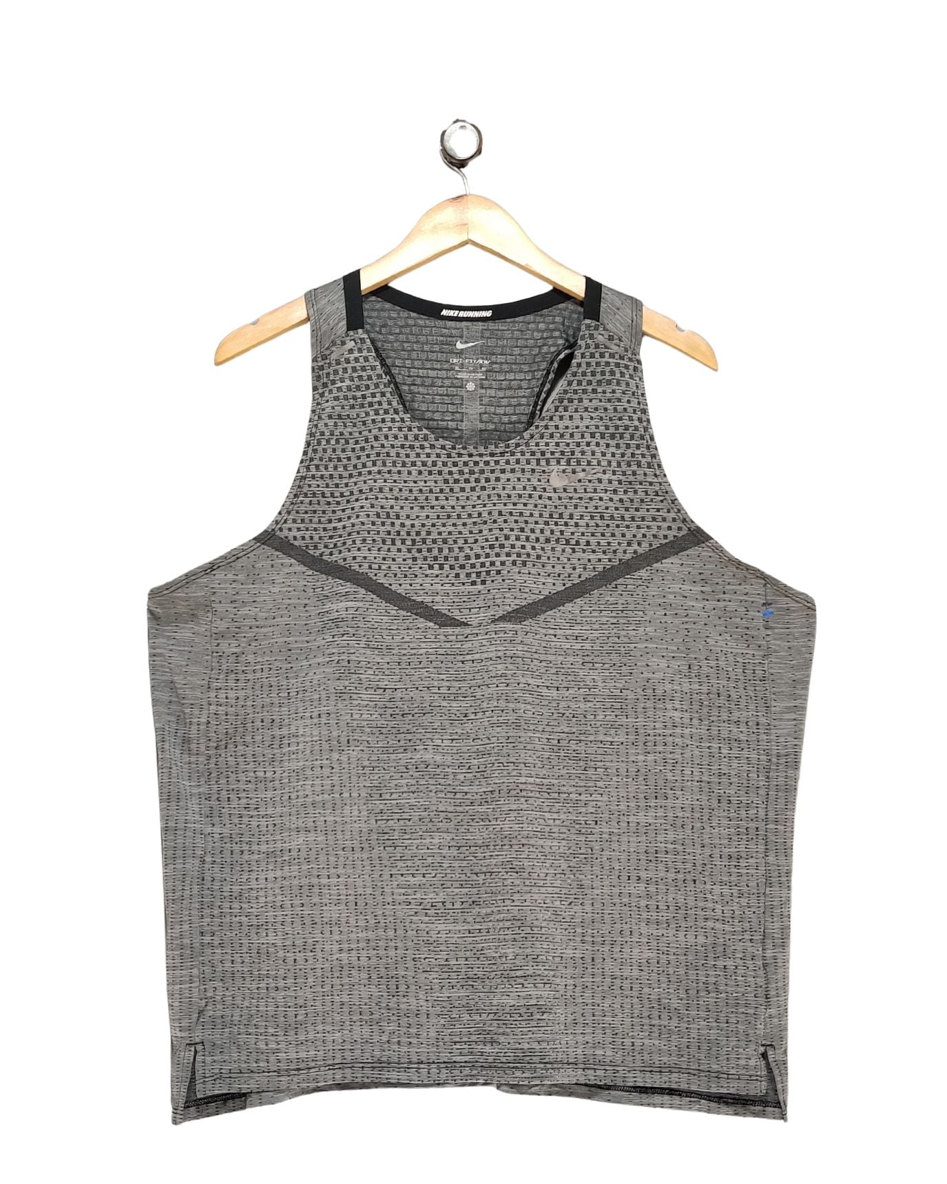 Nike Gray Sport Vest T Shirt For Women X Large