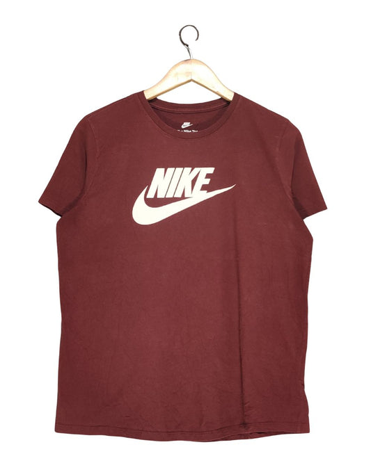 Nike Maroon Sport T Shirt For Women Large