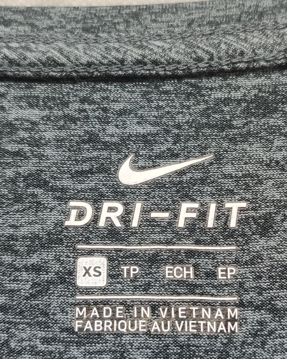 Nike Gray Sport T Shirt For Women X Small