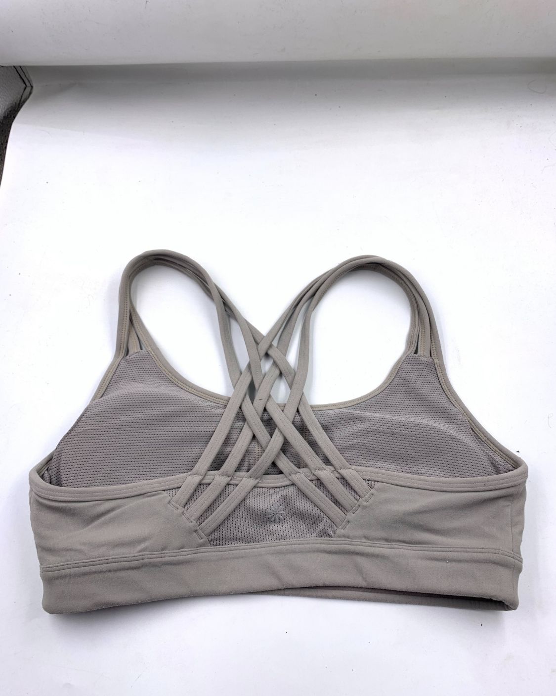 Athleta Gray Sport Bra For Women M
