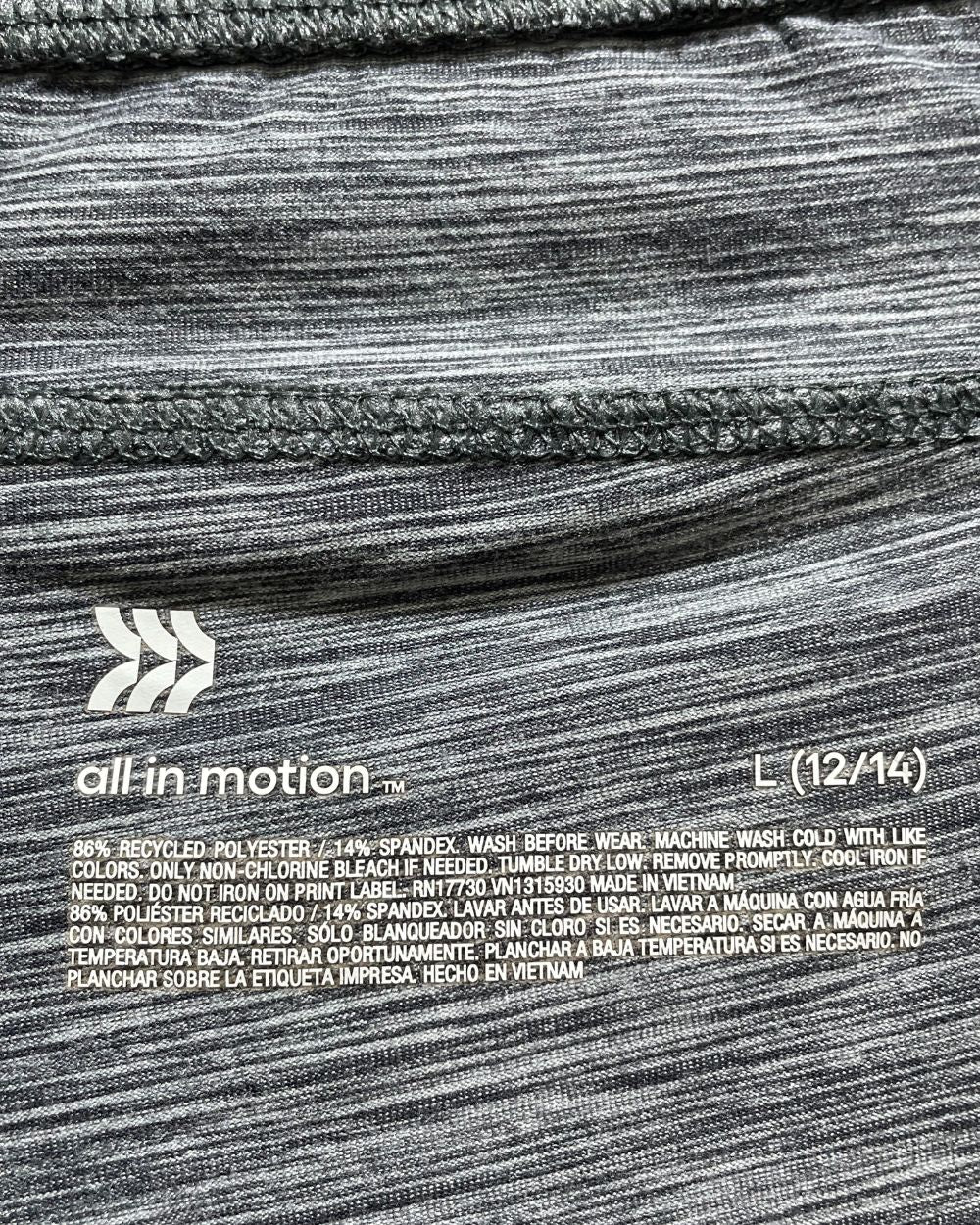 All in Motion Gray Sport Trouser For Women XL | ThriftHub.pk