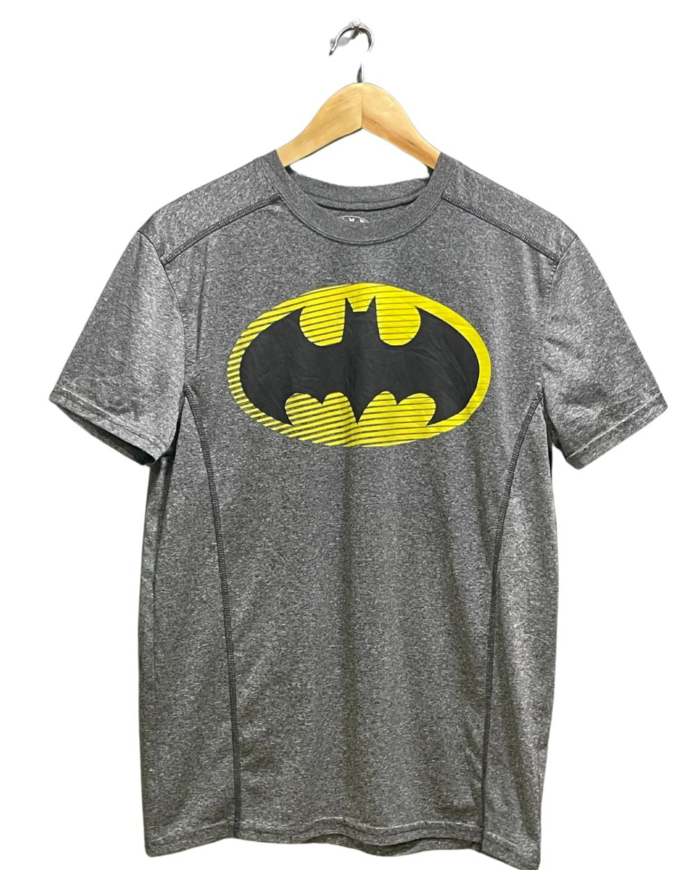 Batman Gray Sport T shirt For Women Medium | ThriftHub.pk