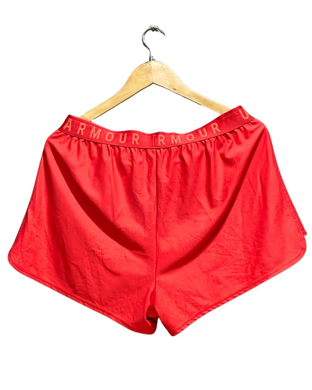 Under Armour Red Sport Short For Women XL | ThriftHub.pk