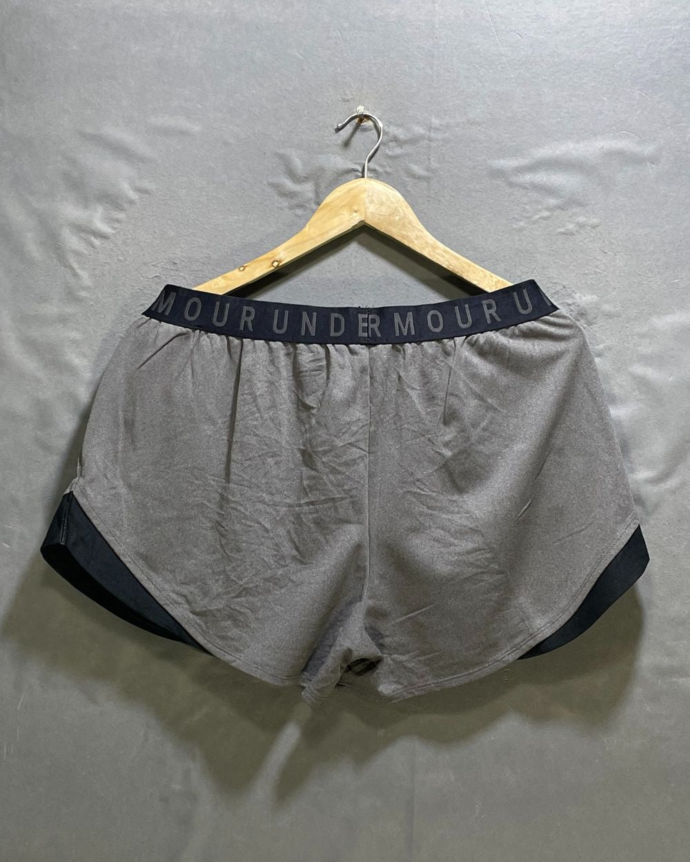 Under Armour Gray Sport Short For Women XL | ThriftHub.pk