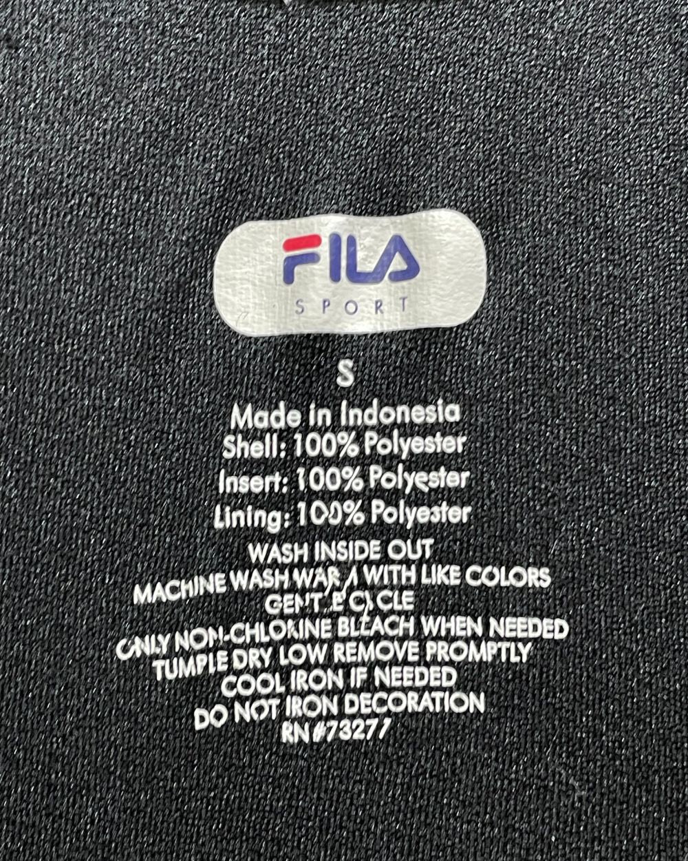 Fila Black Parachute Short For Women S | ThriftHub.pk