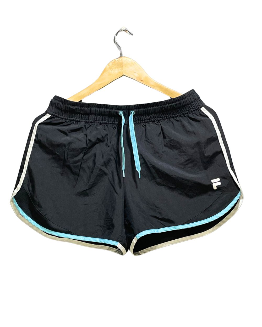 Fila Black Parachute Short For Women S | ThriftHub.pk