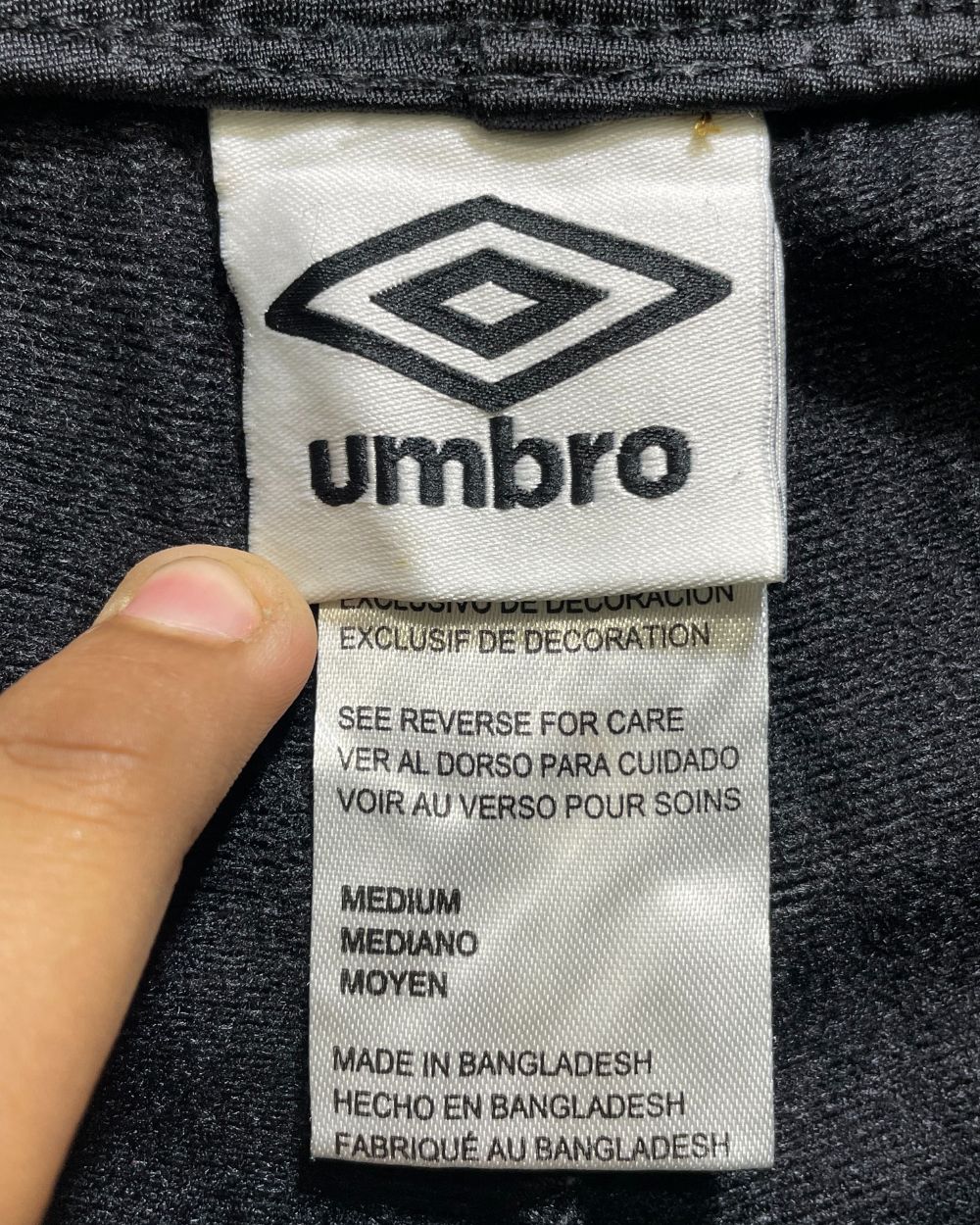 Umbro Black Sport Trouser For Women M | ThriftHub.pk