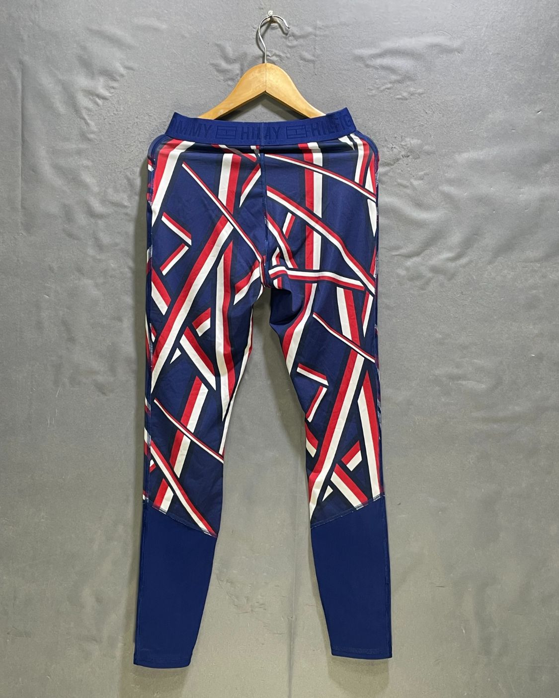 Tommy Hilfiger Blue Sport Tights For Women XS | ThriftHub.pk