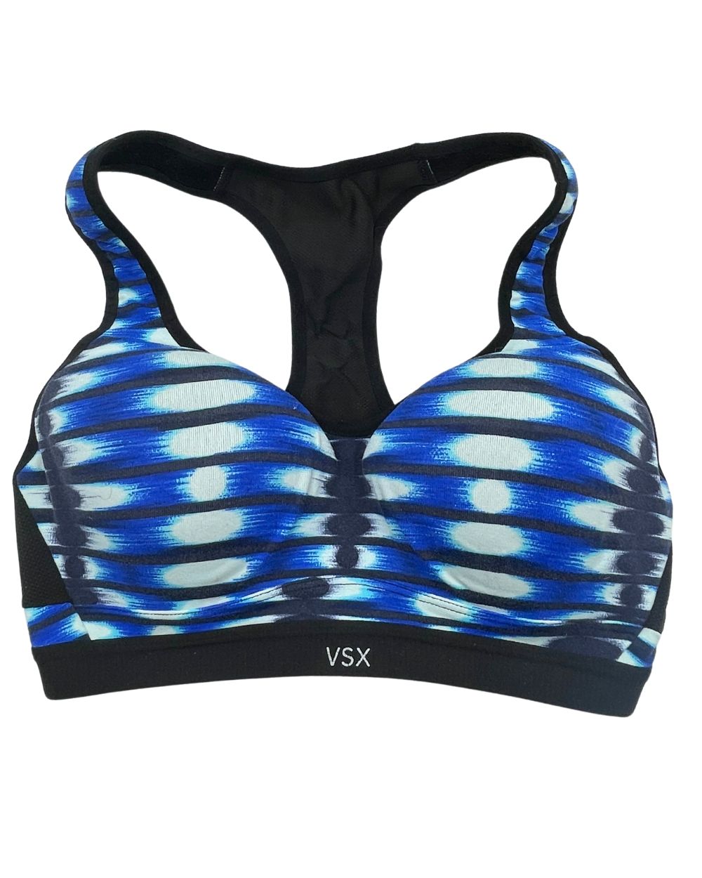 VSX Black Sport Bra For Women S | ThriftHub.pk