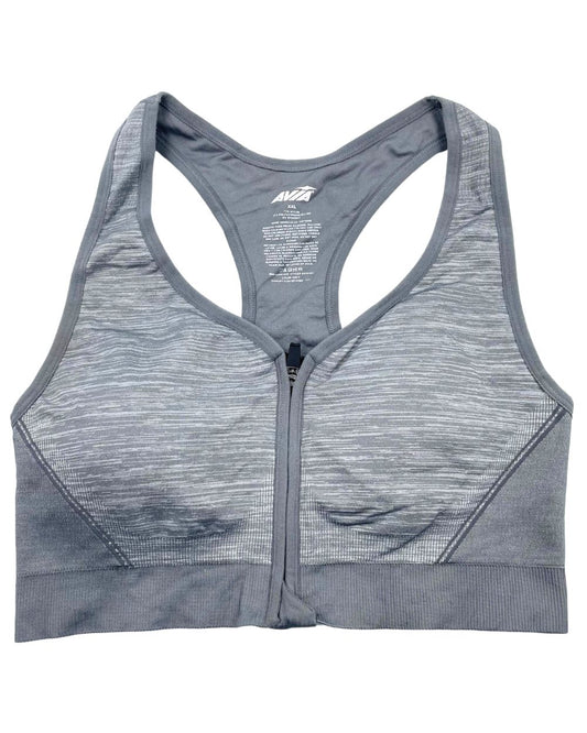 Avia Gray Sport Bra For Women XXL | ThriftHub.pk