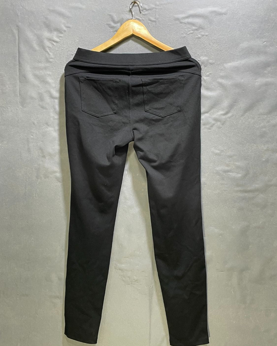 Skinny Black Cotton Tights For Women S | ThriftHub.pk