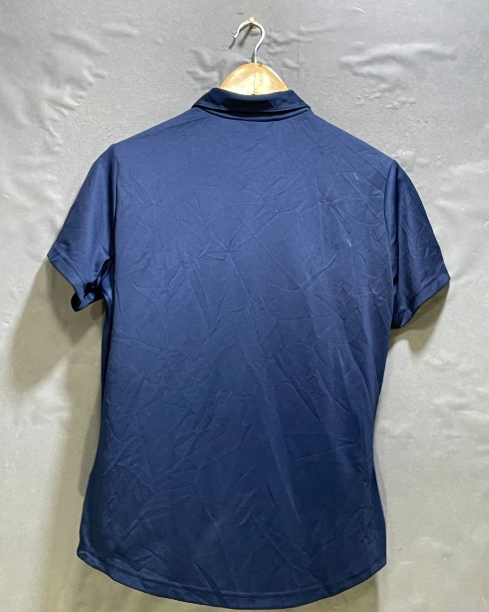 Adidas Blue Cotton Polo T Shirt For Women L | ThriftHub.pk