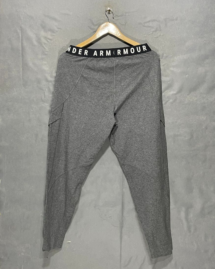 Under Armour Gray Sport Gym Tights For Girls XL | ThriftHub.pk