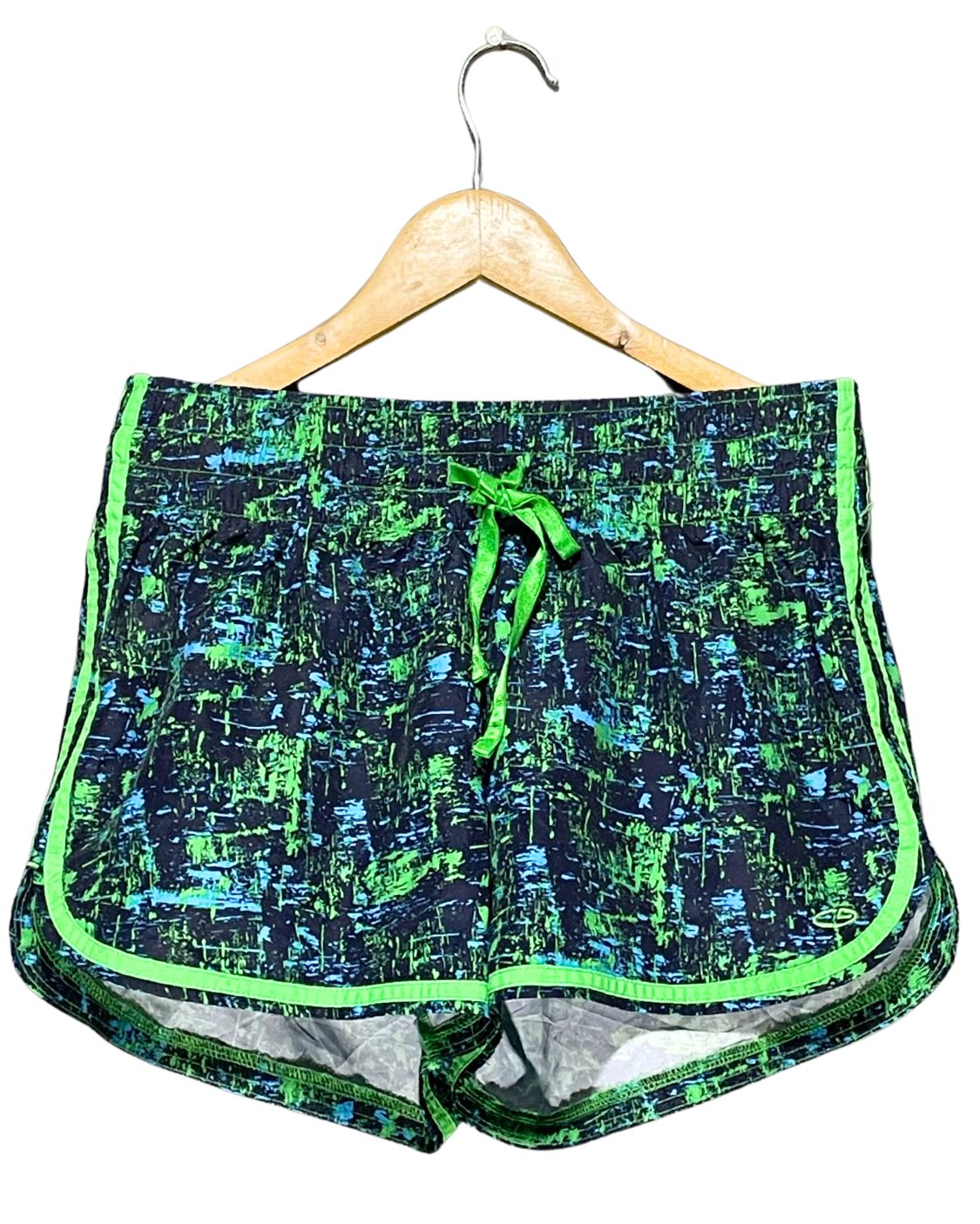 Champion Green Parachute Short For Women L | ThriftHub.pk