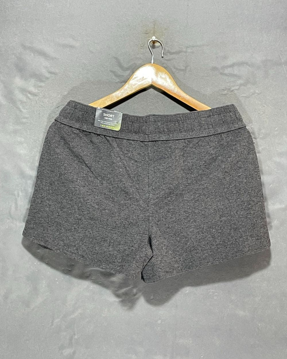 Tek Gear Gray Cotton Short For Women XL | ThriftHub.pk